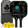 Gangsa CLAIMWIN 1000 Fiberglass Pickleball Paddle Set of 2 (4 Colours)