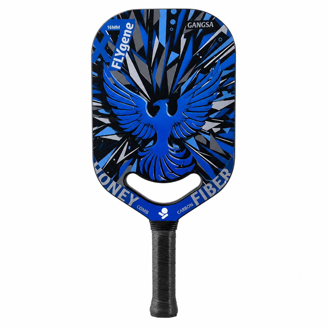FLYgene X7 Pickleball Paddle – 16mm T700 Carbon Fiber, Matte Finish for Maximum Spin & Control