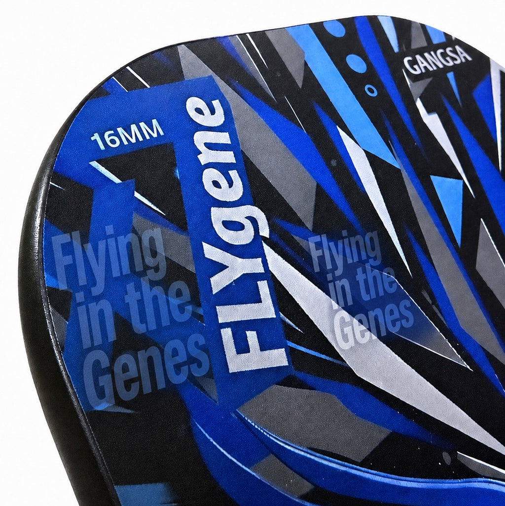 FLYgene X7 Pickleball Paddle – 16mm T700 Carbon Fiber, Matte Finish for Maximum Spin & Control