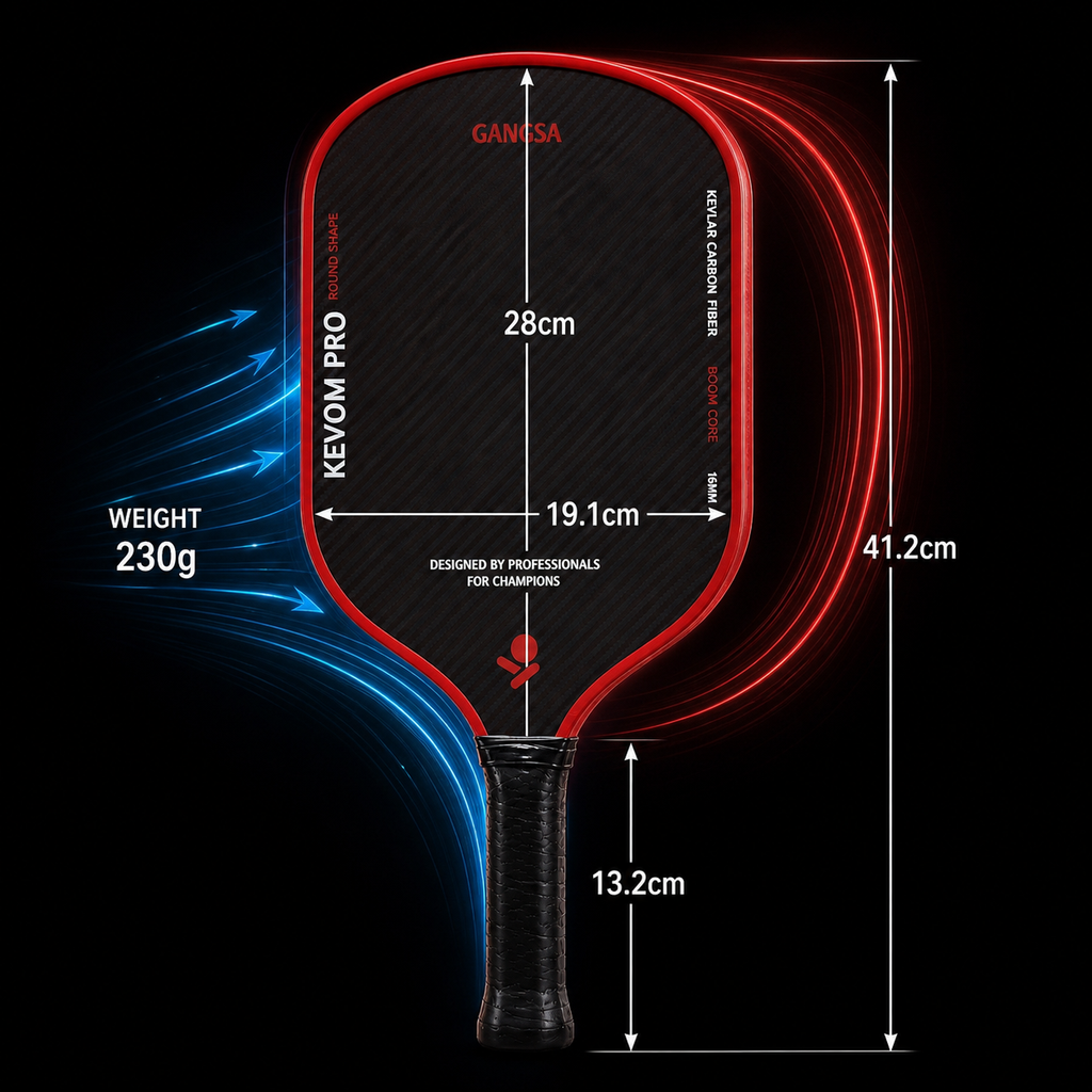 KEVOM PRO - Boomstick Kevlar Carbon Fiber Paddle